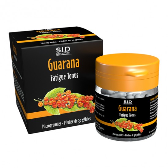 Sidn guarana fatigue tonus 30 gélules