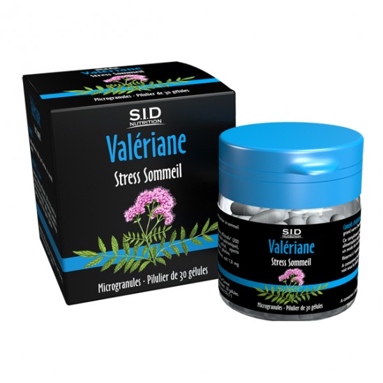 Sidn valériane stress sommeil 30 gélules