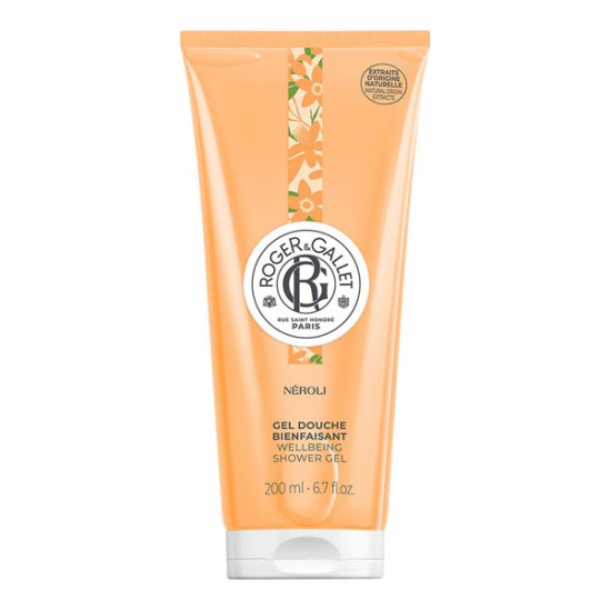 Roger & gallet néroli gel douche bienfaisant 200ml