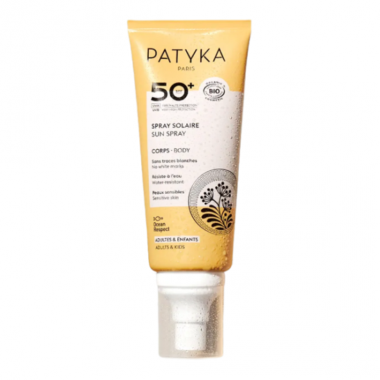 Patyka spray solaire corps SPF 50 adultes et enfants 100ml