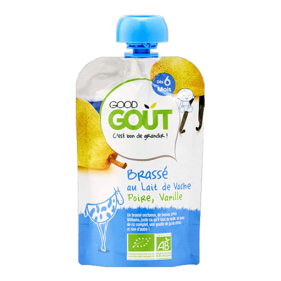 Good goût bébé 4 gourdes de fruits 4x120g