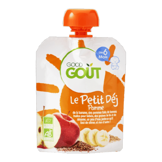 Good goût le petit déj poire 70g
