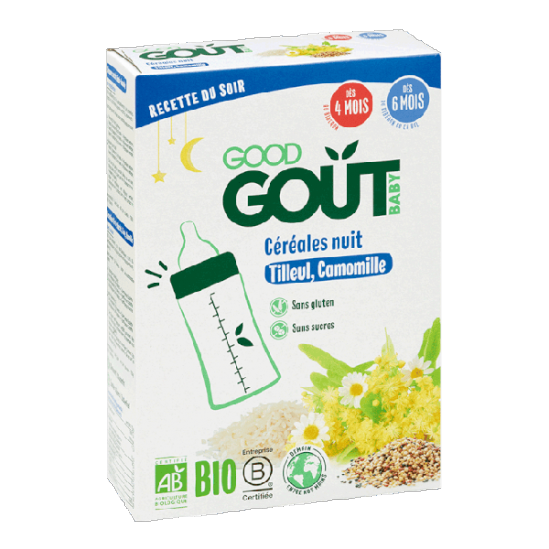 Good goût bébé céréales nuit 200g