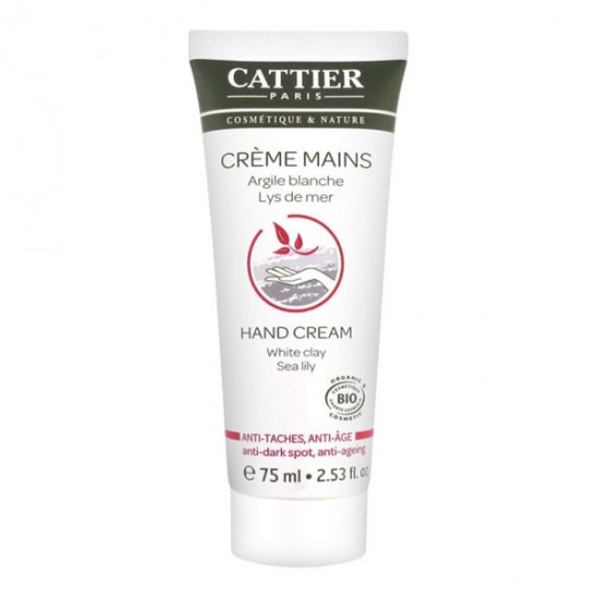 Cattier crème mains anti-tâches anti-âge 75ml