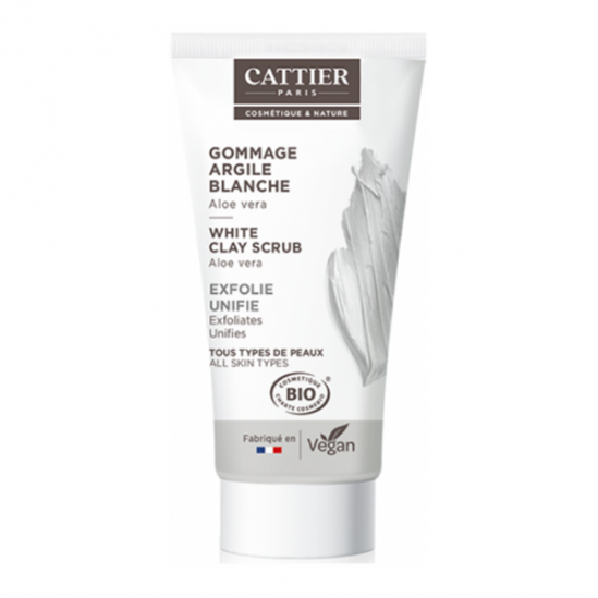 Cattier mini gommage argile blanche 30ml