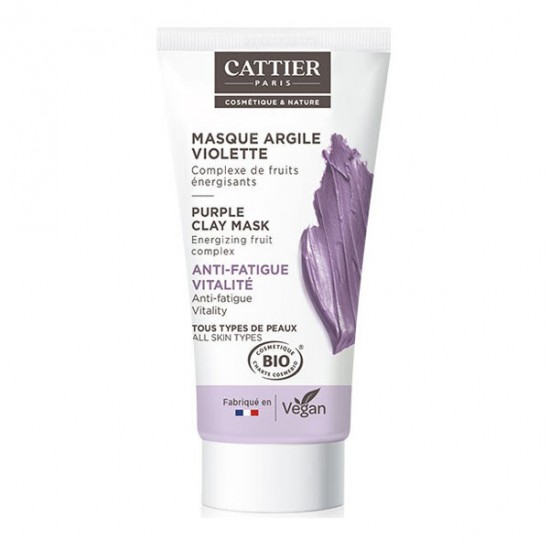 Cattier mini masque argile violette 30ml