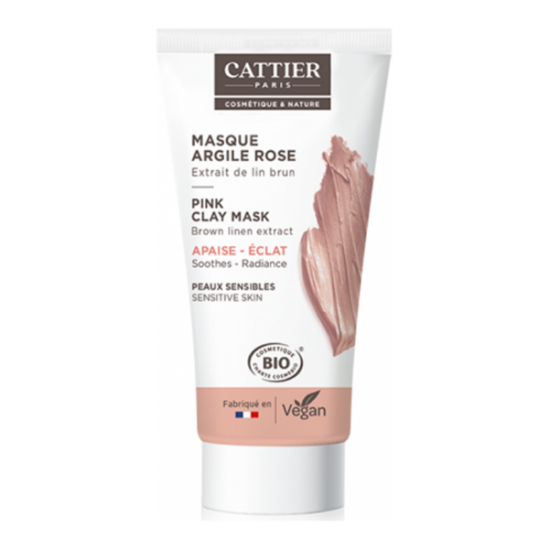 Cattier mini masque argile rose 30ml