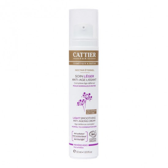 Cattier nectar éternel soin léger anti-âge lissant 50ml