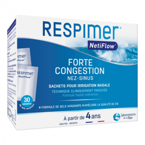Respimer netiflow irrigation nasale recharge