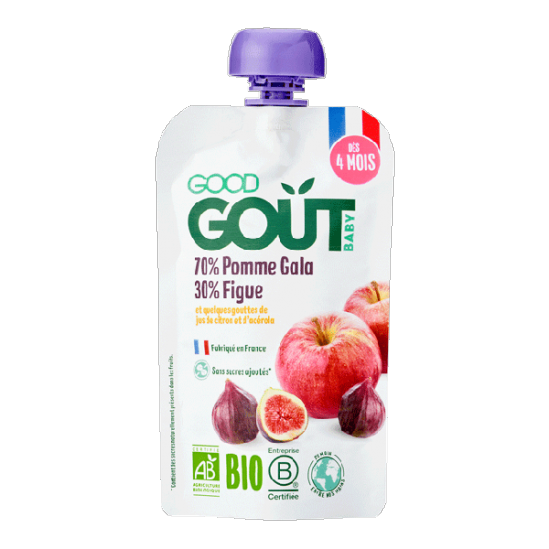 Good goût bébé pomme figue 120g