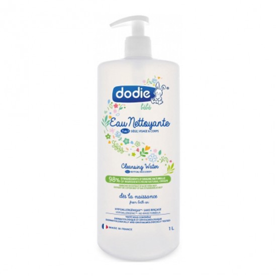 Dodie eau nettoyante bébé 3 en 1 1L