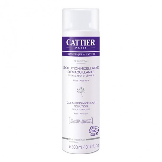 Cattier Perle d'Eau Solution Micellaire Démaquillante 300ml