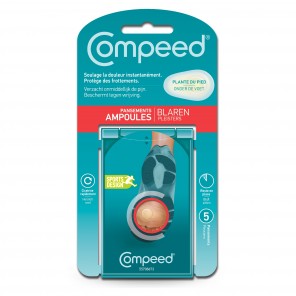 Compeed Apósitos para ampollas en los pies x 5