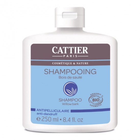 Cattier Shampooing Antipelliculaire Bois de Saule 250 ml