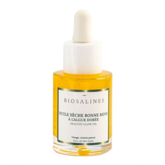 Biosalines huile sèche bonne mine à l'algue dorée 30ml