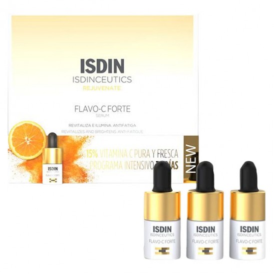 Isdinceutic flavo-C forte sérum 3x5.3ml