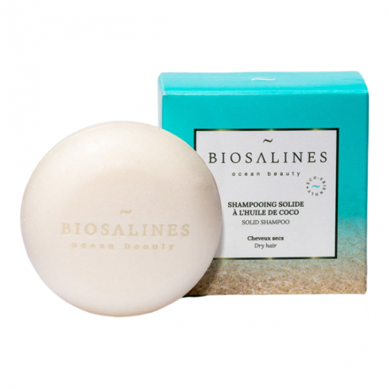 Biosalines shampooing solide à l'argile verte 75g