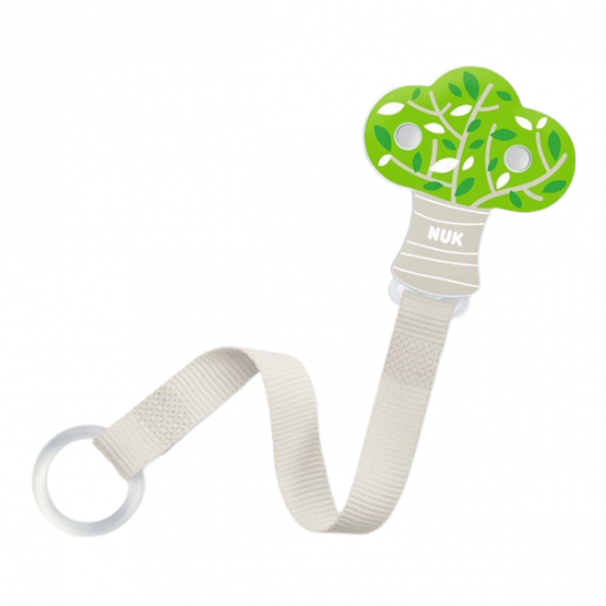 Nuk attache sucette tissu panaché