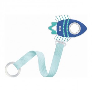 Nuk attache sucette tissu panaché