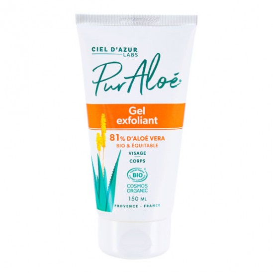 Pur Aloé gel exfoliant 81% aloé vera 150ml