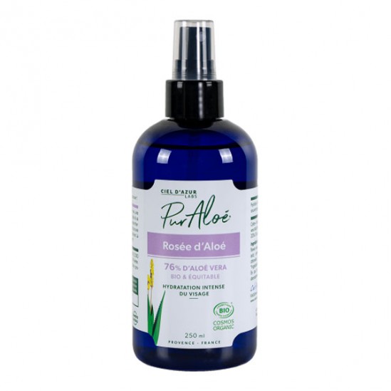 Pur Aloé rosée d'aloé 76% aloé vera 250ml