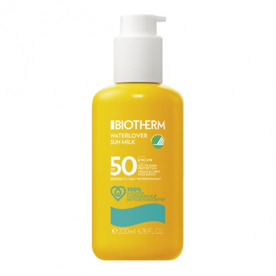 Biotherm Waterlover sun milk visage & corps SPF50 - 200ml 