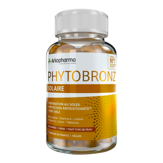 Arkopharma phytobronz solaire 60 gummies