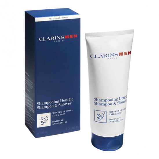 Clarins  men shampooing douche 200ml Clarins  men shampooing douche 200ml