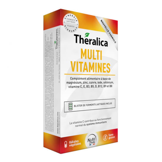 Theralica multivitamines 45 gélules