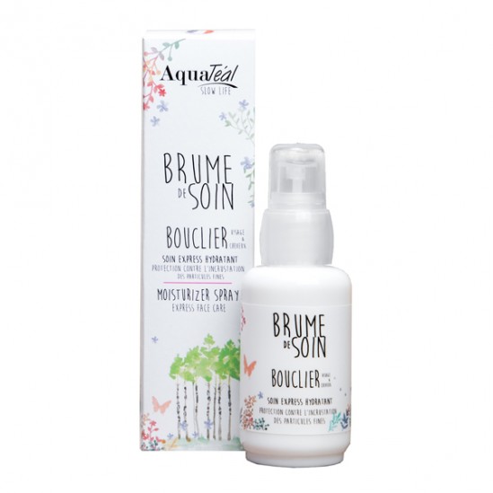 Aquateal brume de soin bouclier soin express hydratant visage 50ml