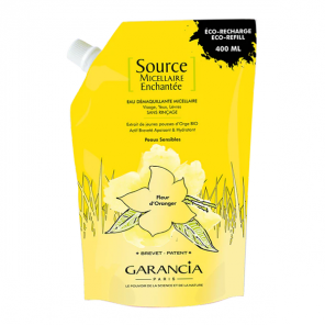 Garancia source enchantée eau démaquillante fleur d'oranger 400ml