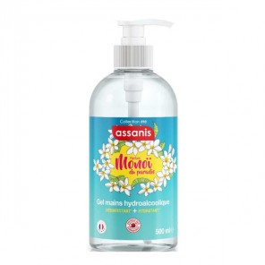 Assanis gel hydroalcoolique monoï paradis 500ml