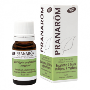 Pranarom huiles essentielles eucalyptus à cryptone bio 10ml