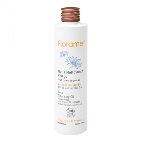 Florame huile nettoyante visage 200ml