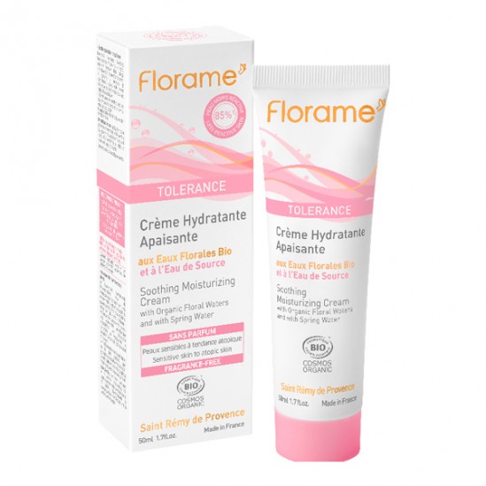 Florame tolérance crème hydratante apaisante 50ml