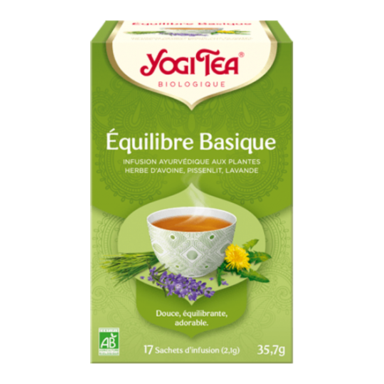 Yogi Tea équilibre basique bio 17 sachets