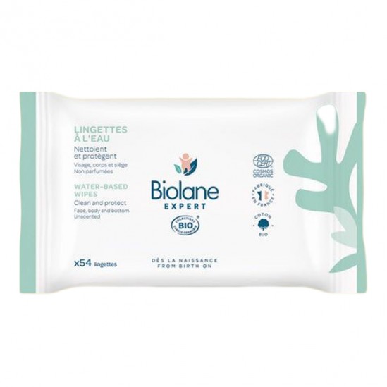 Biolane expert lingettes à l'eau x54