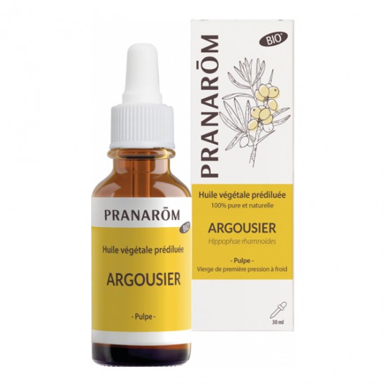 Pranarôm huile végétale prédiluée argousier bio 30ml Pranarôm huile végétale prédiluée argousier bio 30ml