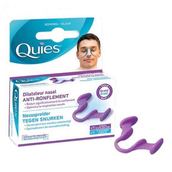 Quies dilatateur nasal anti-ronflement grade taille