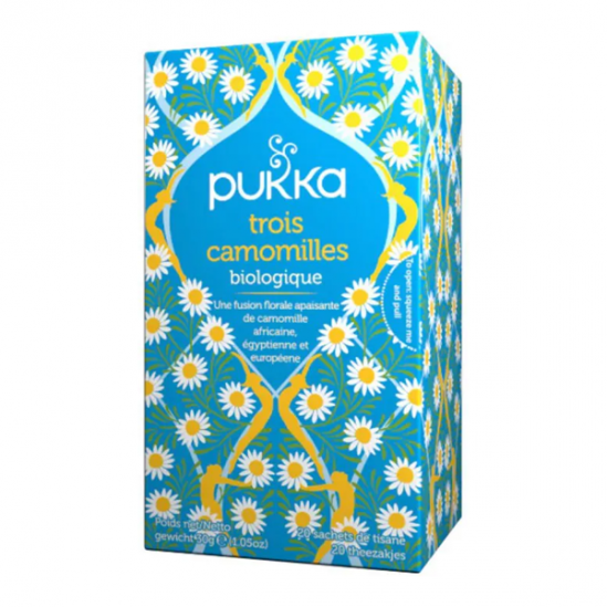 Pukka infusion trois camomilles bio 20 sachets