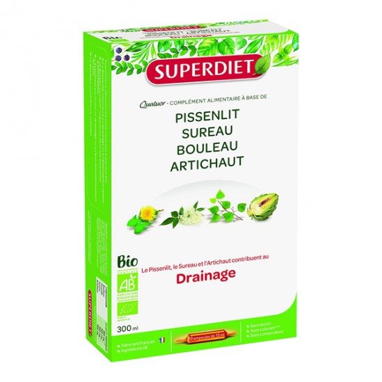 SUPERDIET QUATUOR DRAINAGE AMP BIO SUPERDIET QUATUOR DRAINAGE AMP BIO