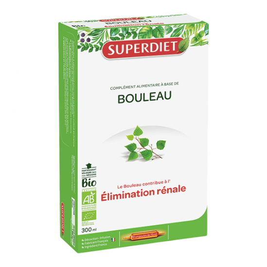 Superdiet protocole beauté bio 30 ampoules de 15ml