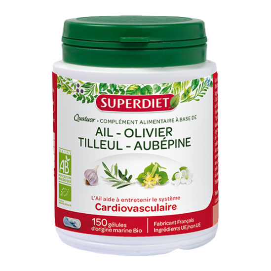 Superdiet ginseng bio 150 gélules