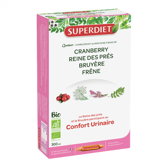 Superdiet ginkgo boost bio 20 ampoules de 15ml