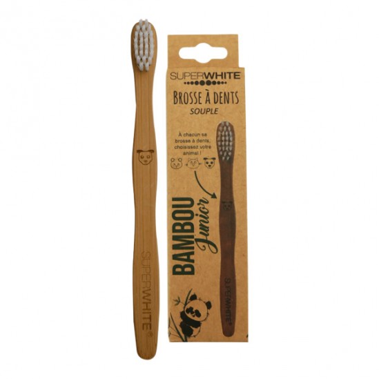 Superwhite brosse à dents bambou junior