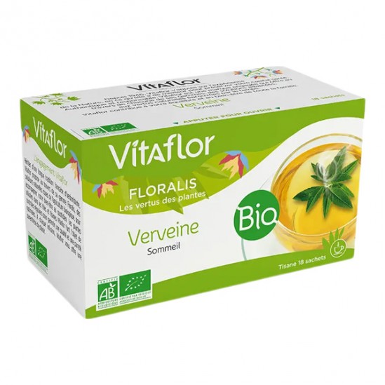 Vitaflor tisane verveine bio 18 Sachets