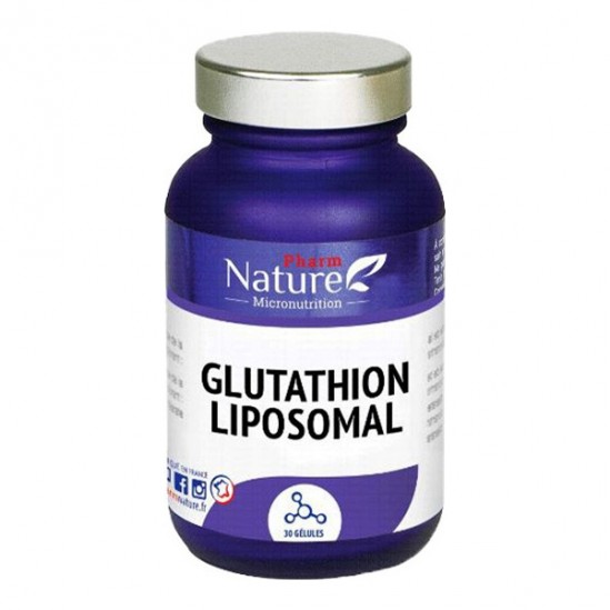 Pharm nature micronutrition glutathion liposomal 30 gélules Pharm nature micronutrition glutathion liposomal 30 gélules