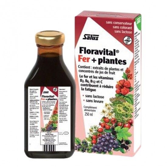 Salus floravital fer + plantes 250ml