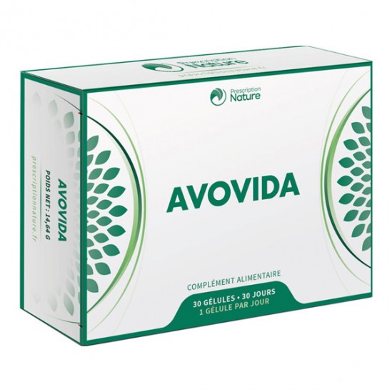 Prescription nature avovida 30 gélules