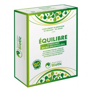 Prescription nature biotic équilibre 10MD 30 gélules